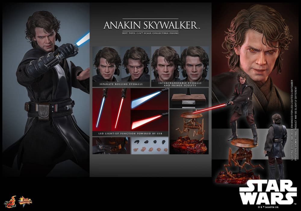Los derechos de las imágenes pertenecen a Lucasfilm y Hot Toys