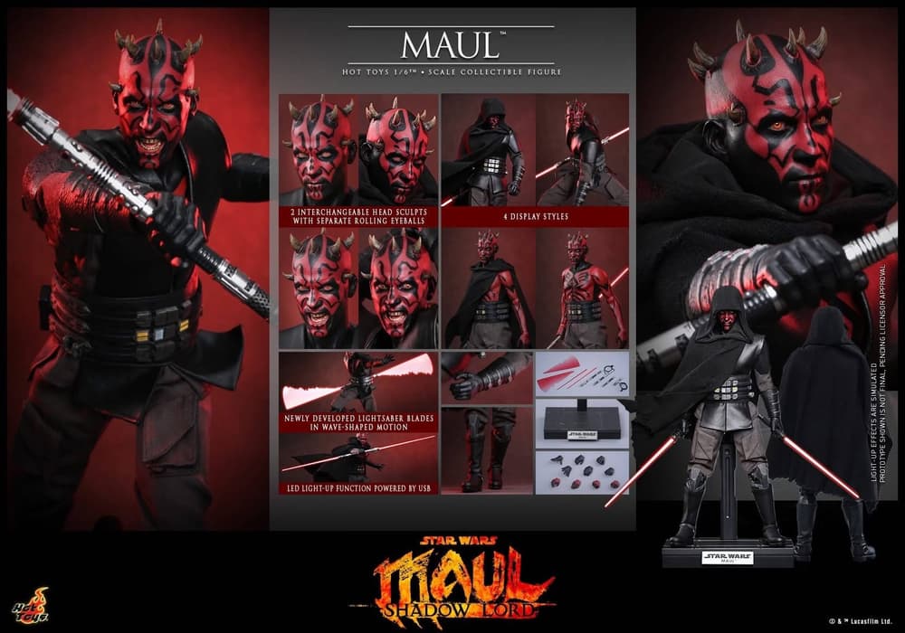 Права на изображения принадлежат Lucasfilm и Hot Toys