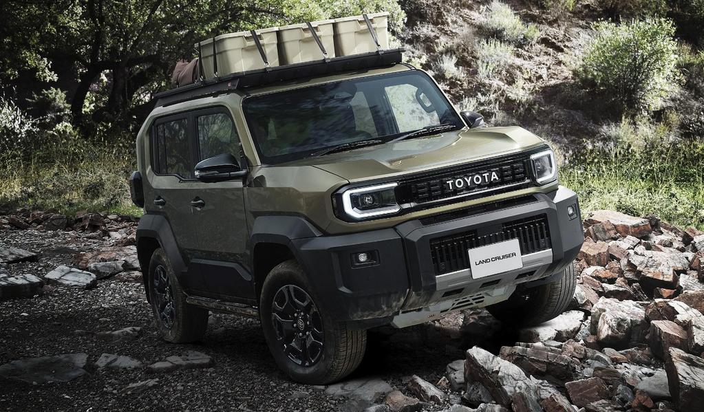 Toyota Land Cruiser FJ: доступный рамный внедорожник с мотором 2,7 литра Новый Toyota Land Cruiser FJ в профиль