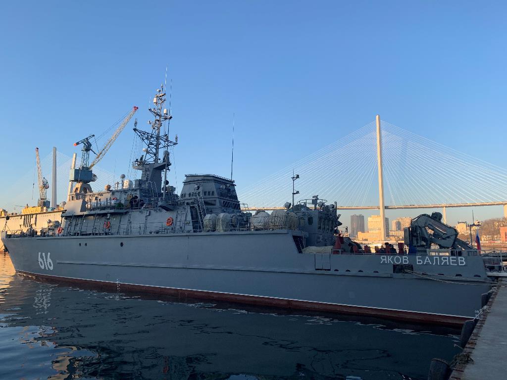 Dragaminas "Yakov Balyaev" del proyecto 12700 "Alexandrit" 
