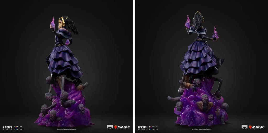 The rights to the images belong to Wizards of the Coast and Iron Studios