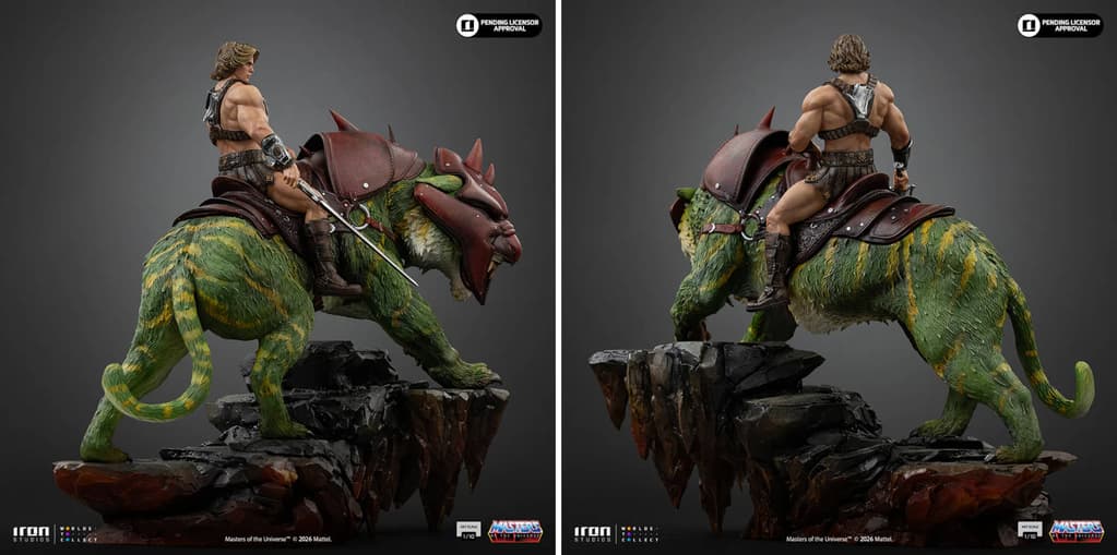 Права на изображения принадлежат Mattel и Iron Studios
