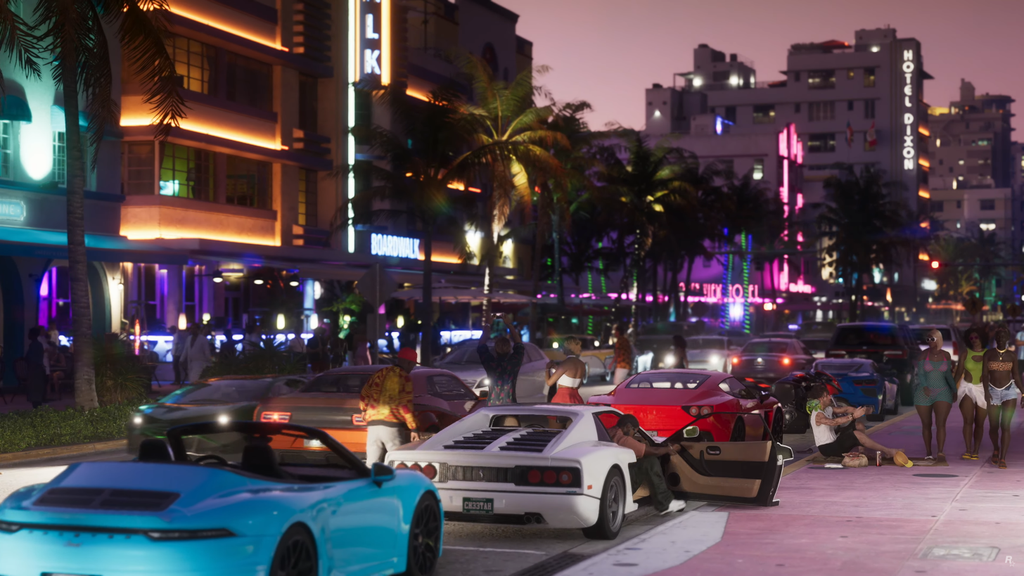 Скриншот из трейлера Grand Theft Auto VI