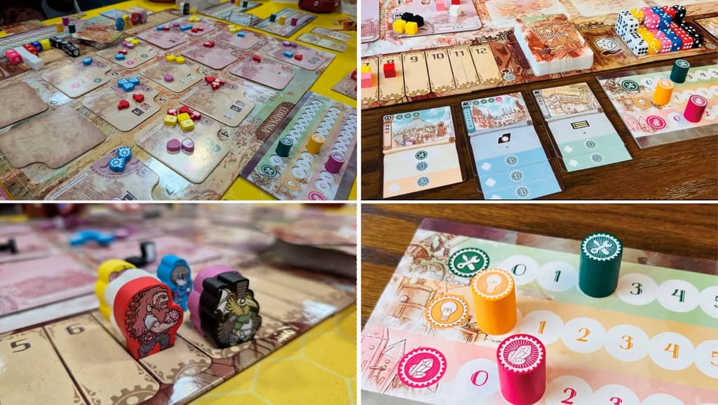 Tablero de juego y accesorios