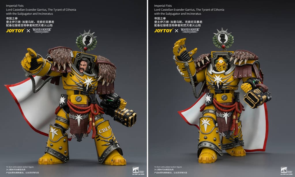 Права на изображения принадлежат JoyToy и Games Workshop