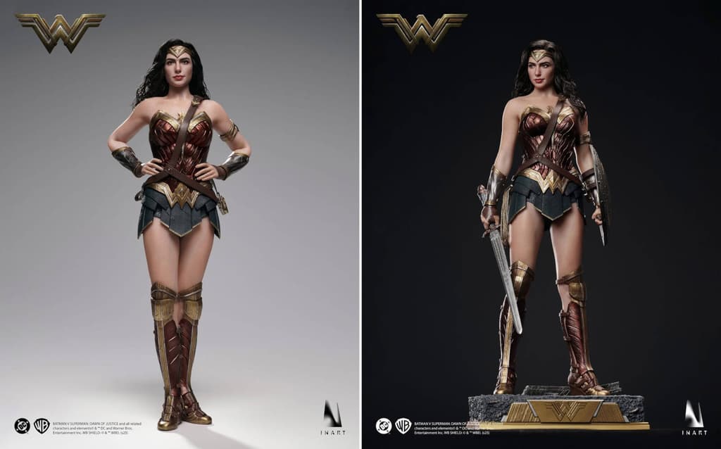 Права на изображения принадлежат Inart, DC Comics и Warner Bros. Entertainment