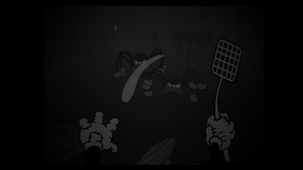 Hunting spiders in the twilight