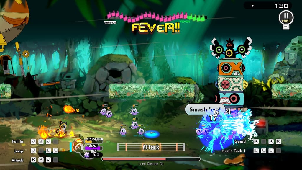 Batalla con un jefe tótem /&nbsp;Los derechos de las imágenes pertenecen a TVT Co. Ltd., Ratata Arts y Game Source Entertainment