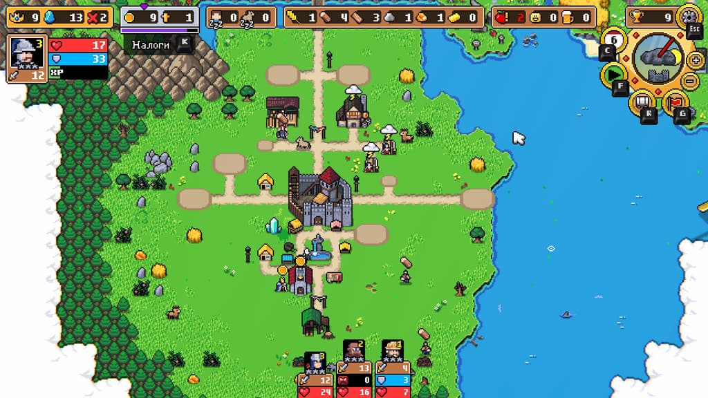 People refuse to work in a thunderstorm /&nbsp;Image rights belong to Super Fantasy Games and Hooded Horse