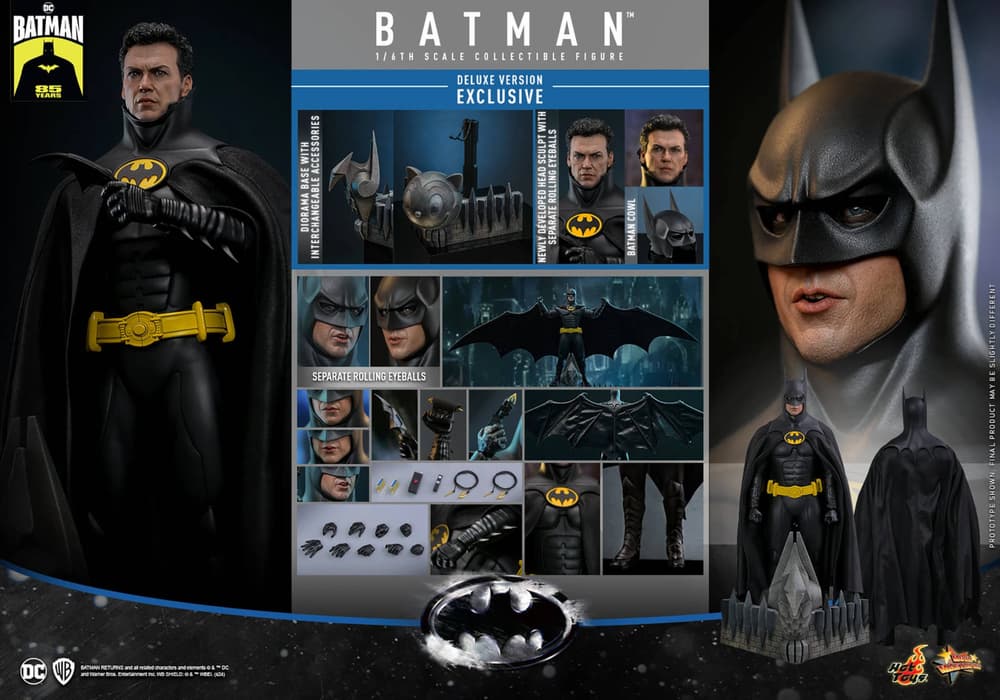 Los derechos de las imágenes pertenecen a Warner Bros. Entertainment, DC y Hot Toys