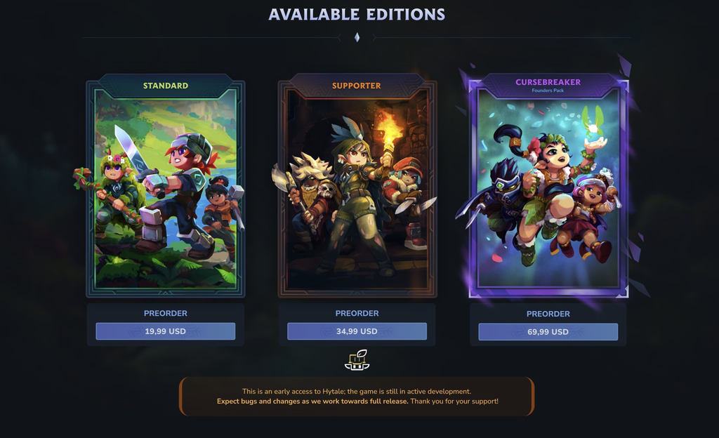 Hytale account on X