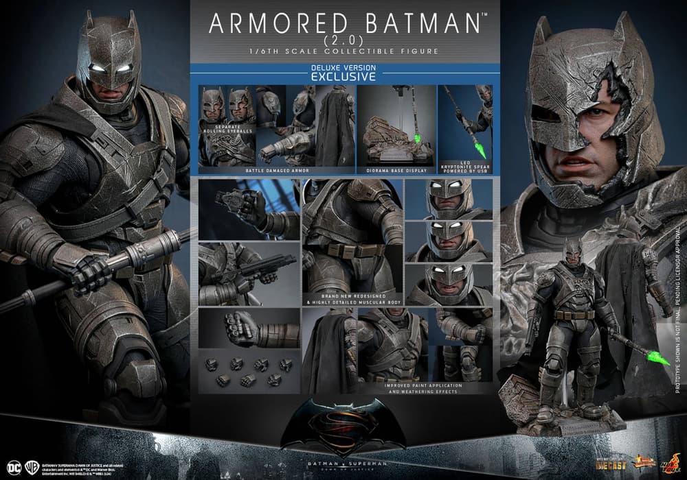  Права на изображения принадлежат, DC Comics, Warner Bros. Entertainment Inc. и Hot Toys