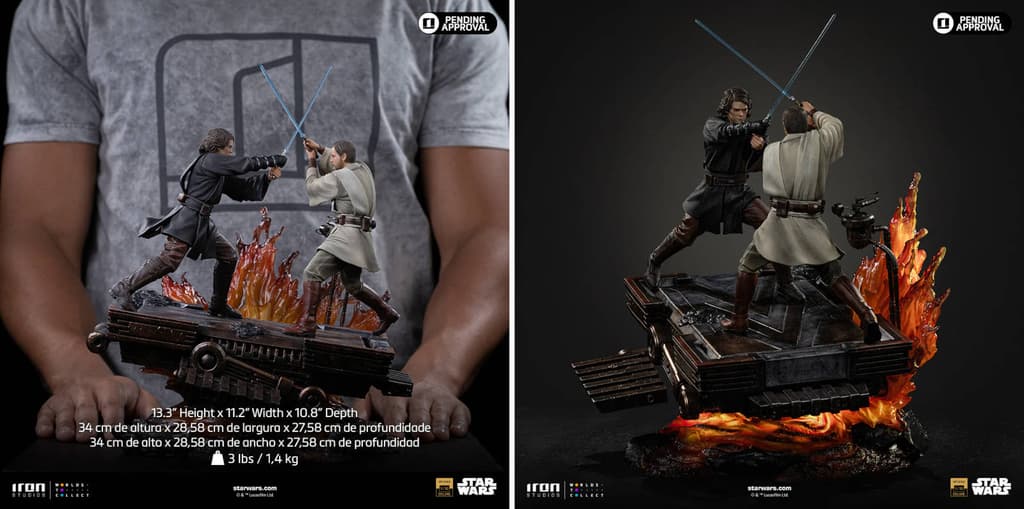 Image rights belong to Lucasfilm and Iron Studios