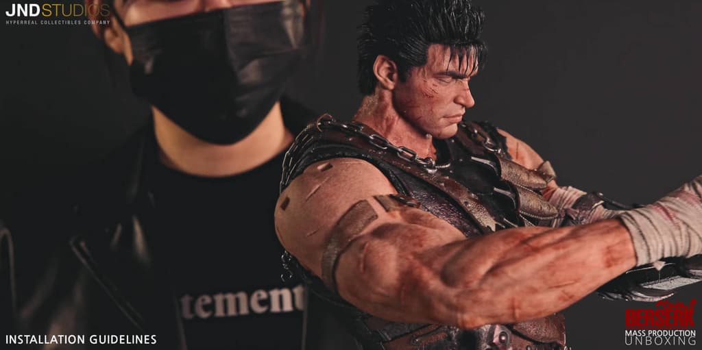  Права на изображения принадлежат Kentarou Miura, STUDIO GAGA, HAKUSENSHA, JND Studios 