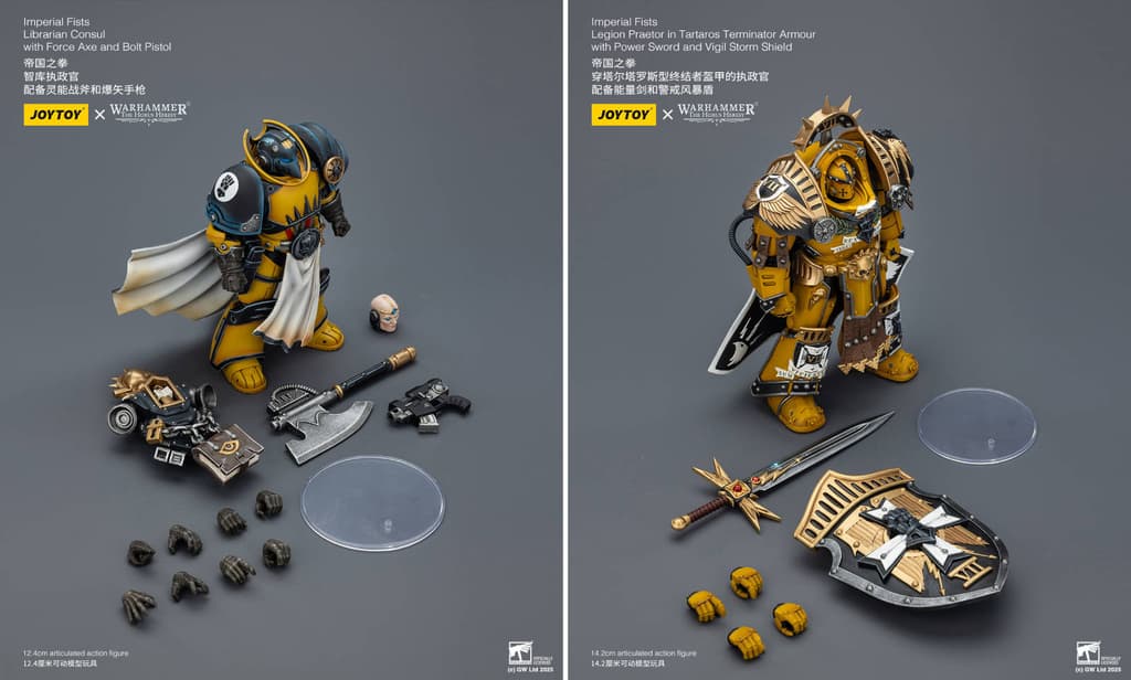 Images are copyrighted by Games Workshop and JoyToy