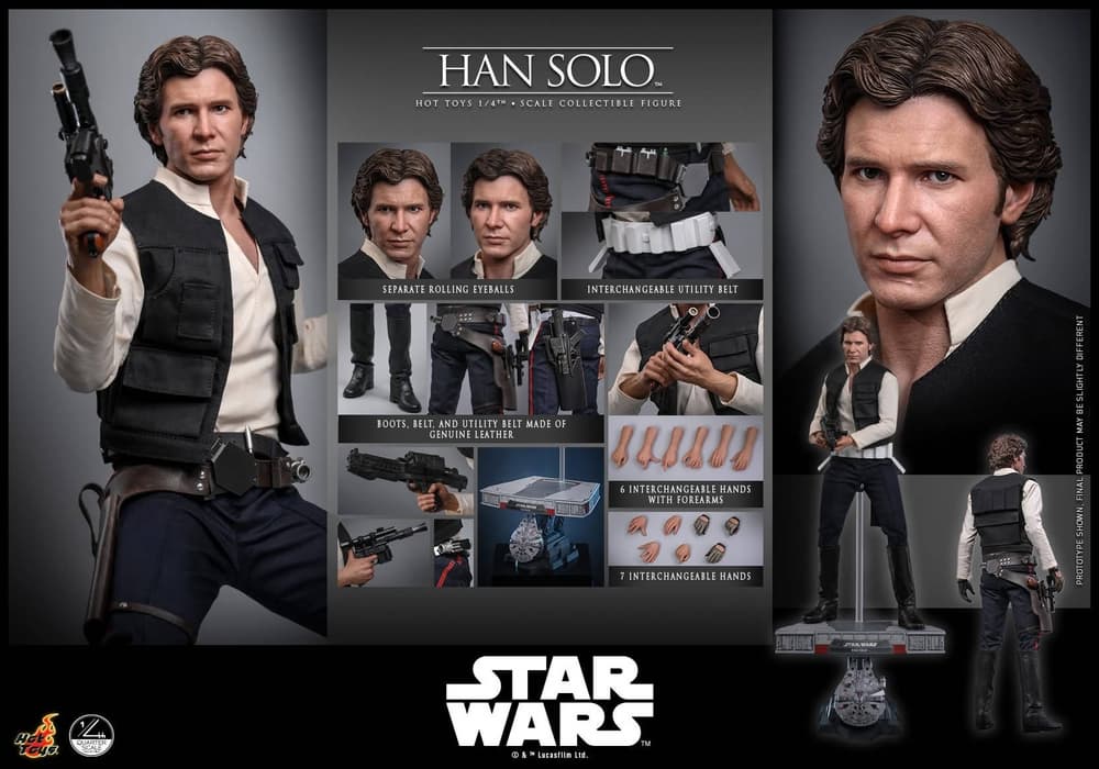 Права на изображения принадлежат Hot Toys и Lucasfilm