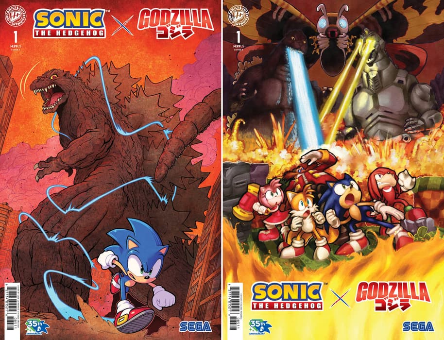  Los derechos de las imagenes pertenecen a IDW, Sega, Toho, Jack Lawrence, Reggie Graham y Mauro Fonseca 