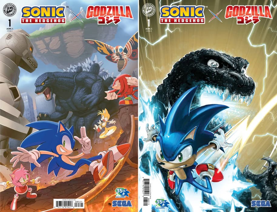  Los derechos de las imagenes pertenecen a IDW, Sega, Toho, Min Ho Kim y Clayton Crain 