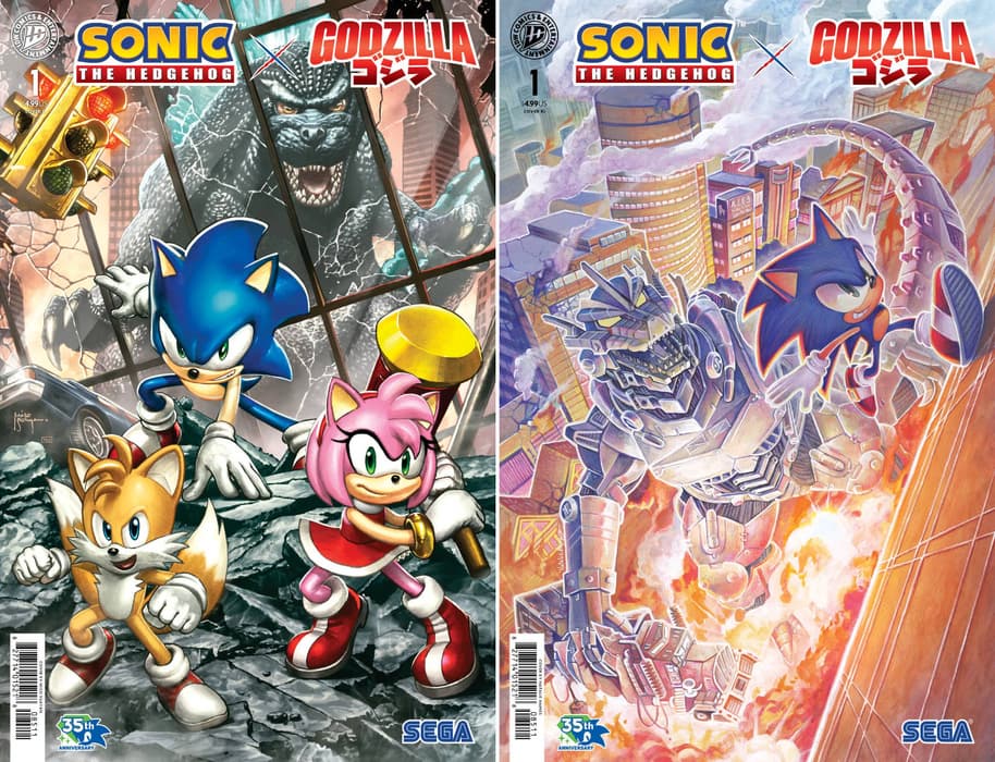  Los derechos de las imagenes pertenecen a IDW, Sega, Toho, Mico Suayan y Natalie Haines 