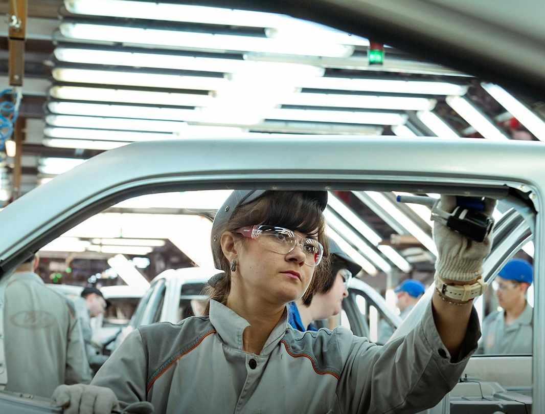 Production at the AvtoVAZ plant