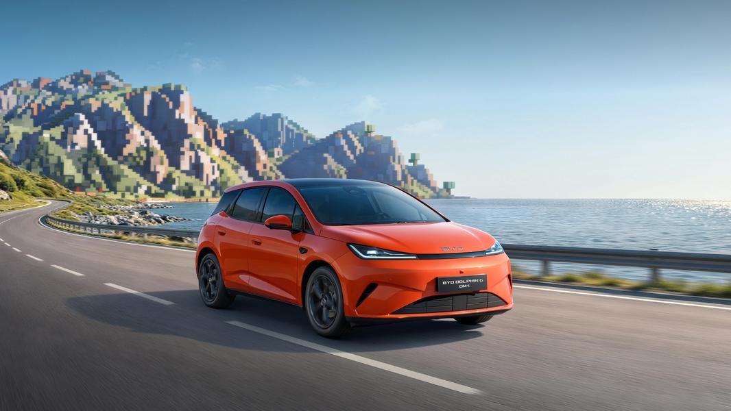 Первый официальный гибрид BYD для Европы: представлен BYD Dolphin G Гибридный хетчбэк BYD Dolphin G