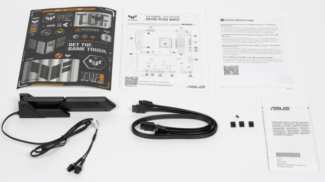 Обзор материнской платы Asus TUF Gaming X870E-Plus WiFi