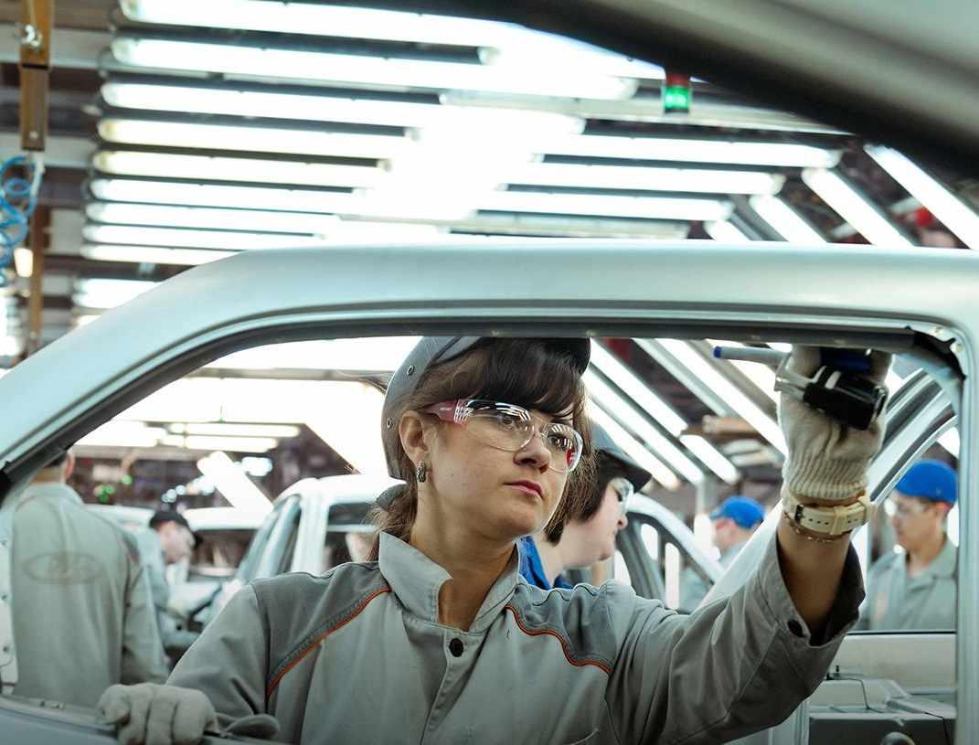 Producción en la planta de AvtoVAZ