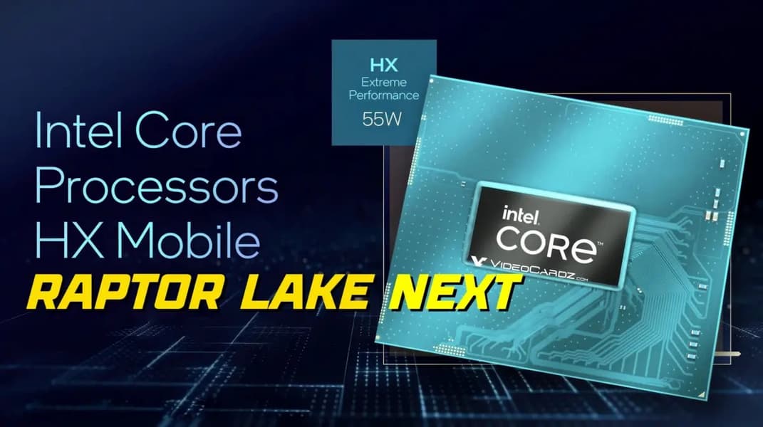 Трижды перевыпущенное поколение. Мобильные процессоры Intel Raptor Lake Next выйдут только в виде топовых моделей HX