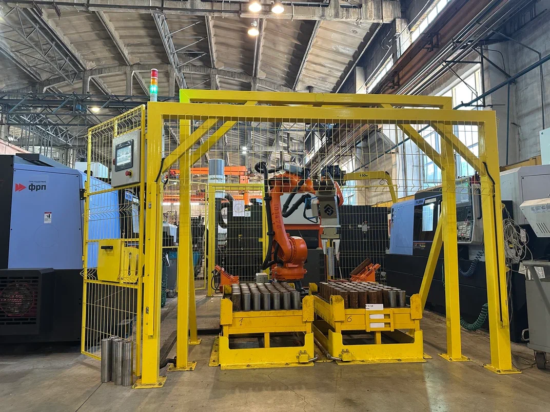 Robotic production lines