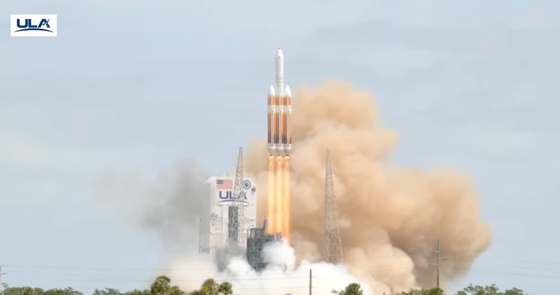 Последний запуск Delta IV Heavy NROL-70 9 апреля. Источник: ULA