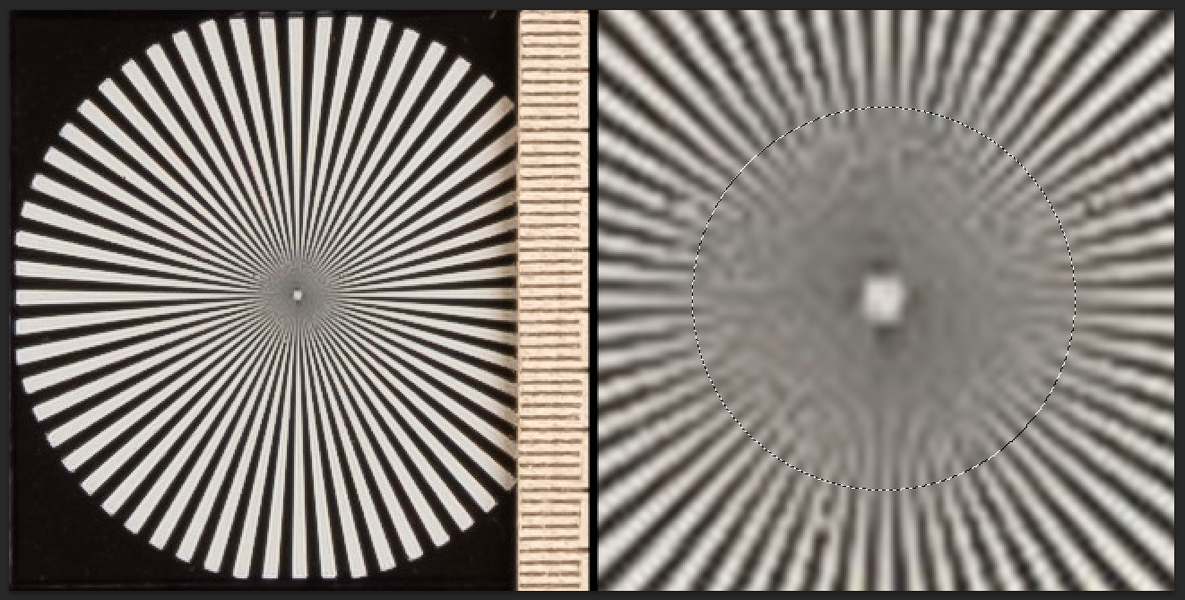 Радиальная мира и ее дефектная область