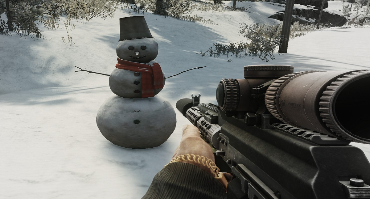 Обнаружен секретный промокод Escape from Tarkov с шарами и оливье — новогодний сюрприз зашифровали в боевом пропуске EFT Arena