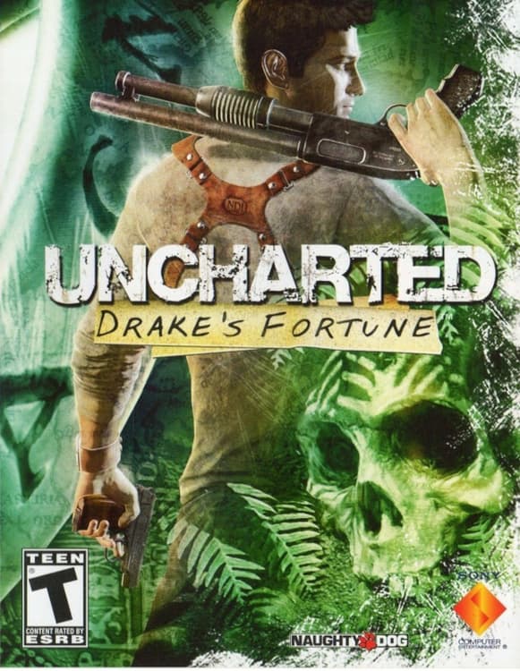 Обложка диска Uncharted для PlayStation 3