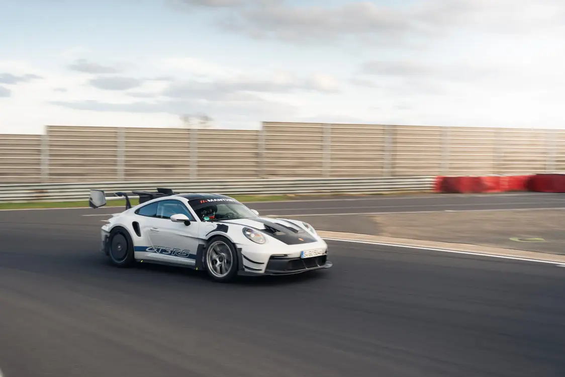 Porsche 911 GT3 RS with the Manthey package