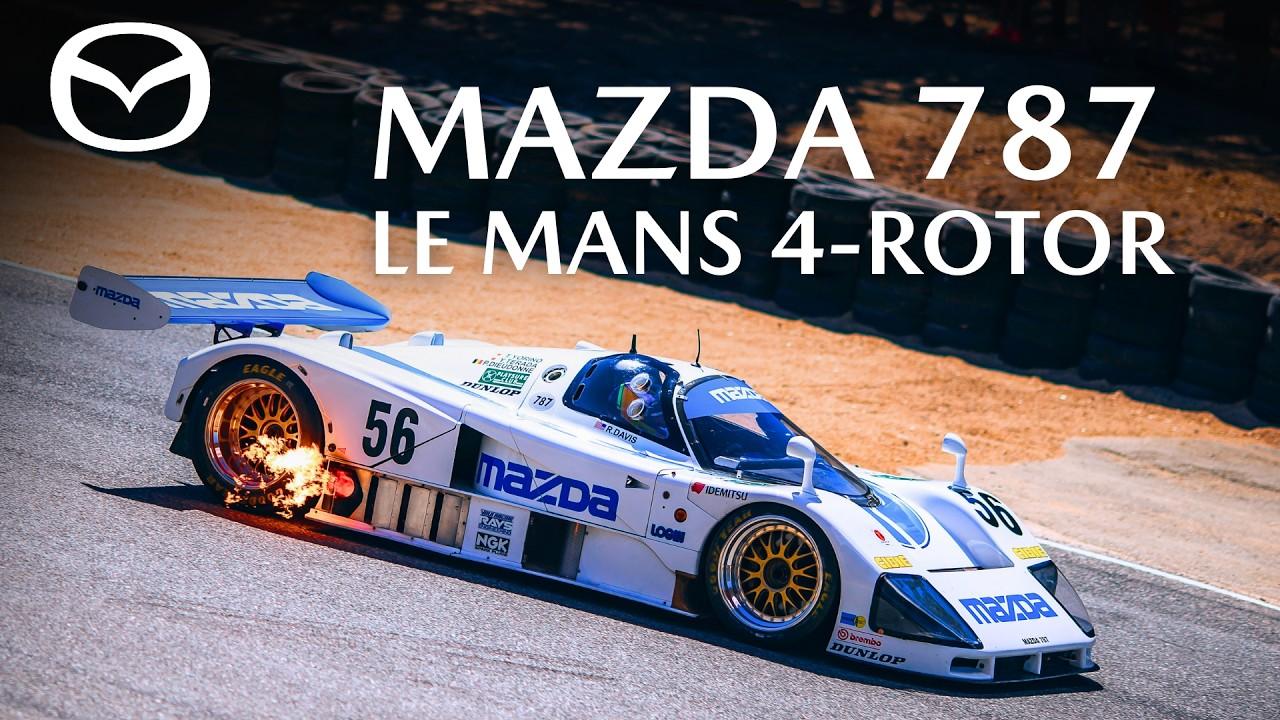 Inside the Mazda 787: Rebuilding a 4-Rotor Le Mans Prototype