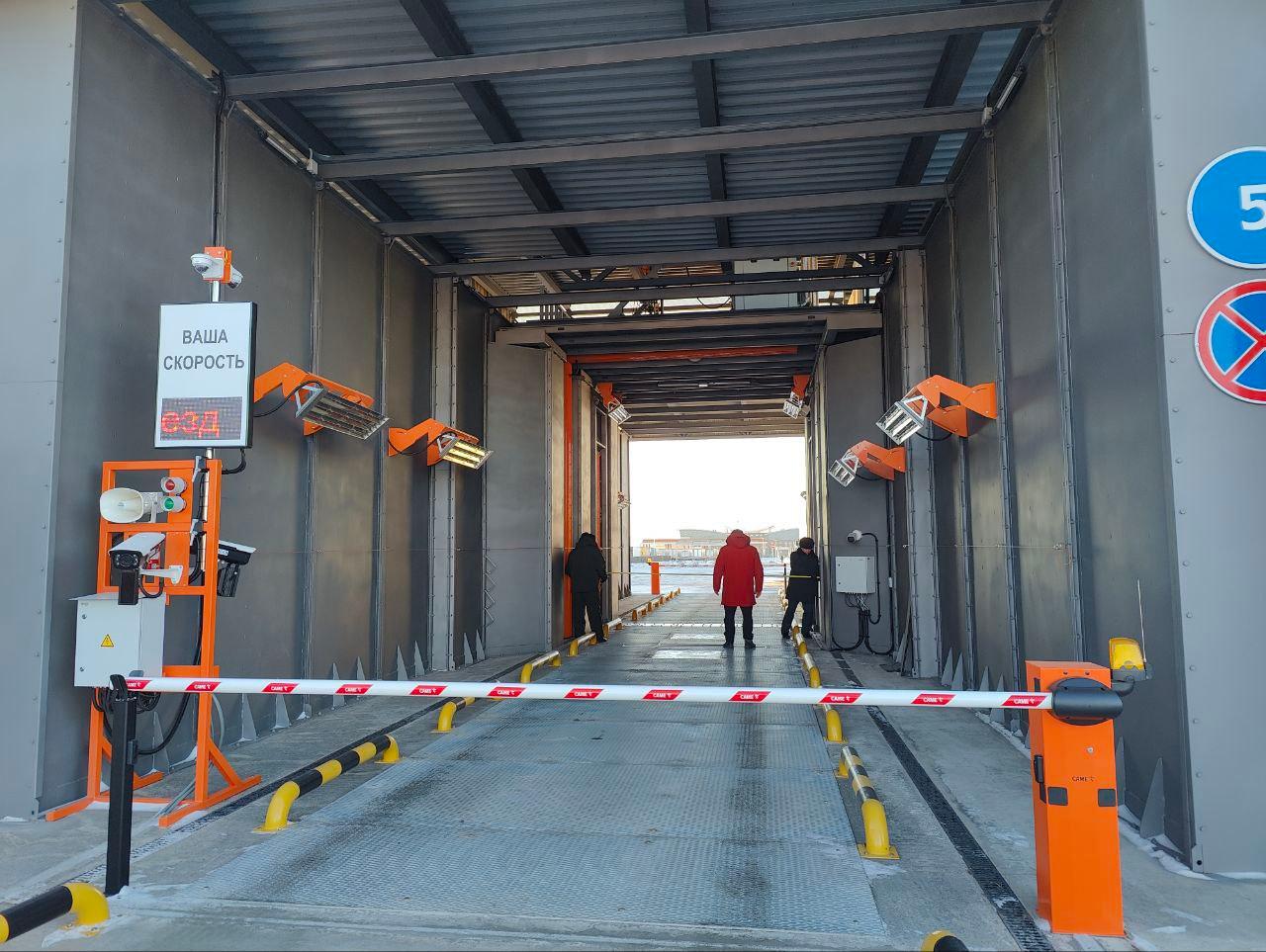 This is what the experimental customs complex looks like