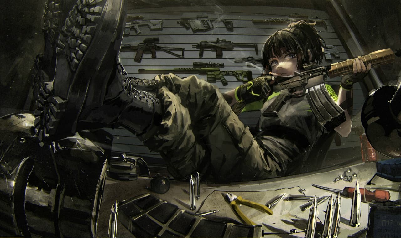 Работа meltyrice, 3-е место в Tarkov Art 2026