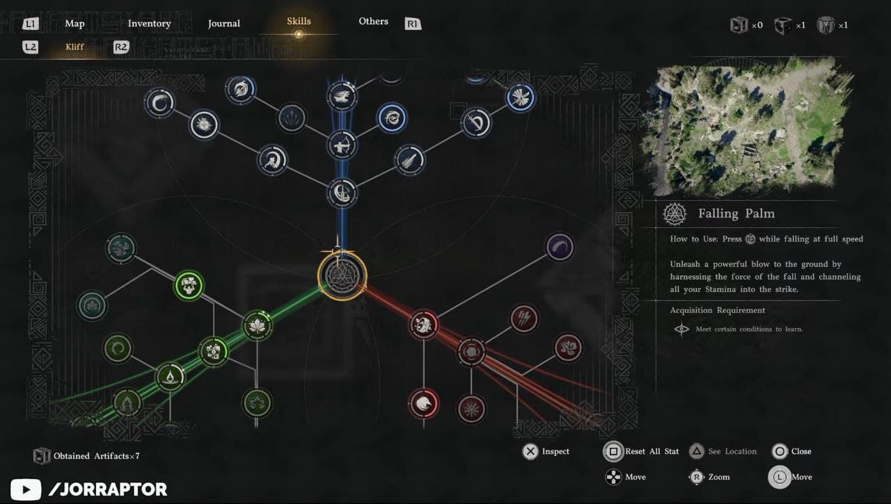 Кадры боевой системы Crimson Desert