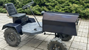 Students from Ivanovo created an electric mini-tractor "Volt-MT" for small farms
