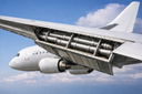 Un ingeniero de Moscow ideó un ala de avión con un tanque hecho de tubos: es más ligera y reduce el consumo de combustible