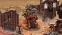 Авторы Warhammer 40,000 показали набор с уже раскрашенным террейном и миниатюры орков на мотоциклах