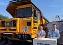Обновлённый самосвал-землевоз МоАЗ-75054 грузоподъёмностью 27 тонн показали в Бишкеке