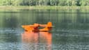 The first Russian unmanned amphibious vehicle "Meridian" has undergone water trials
