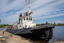 Буксир «Янтарь» закончили ремонтировать на заводе ОСК