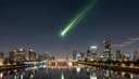 Rare video: Meteor over Moscow filmed from an airplane