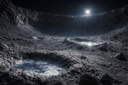En la Luna encontraron indicios de hielo: un cráter podría cambiar el futuro de las misiones espaciales
