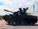 First photo of new BMP-3 with ATGM on turret and EW appeared