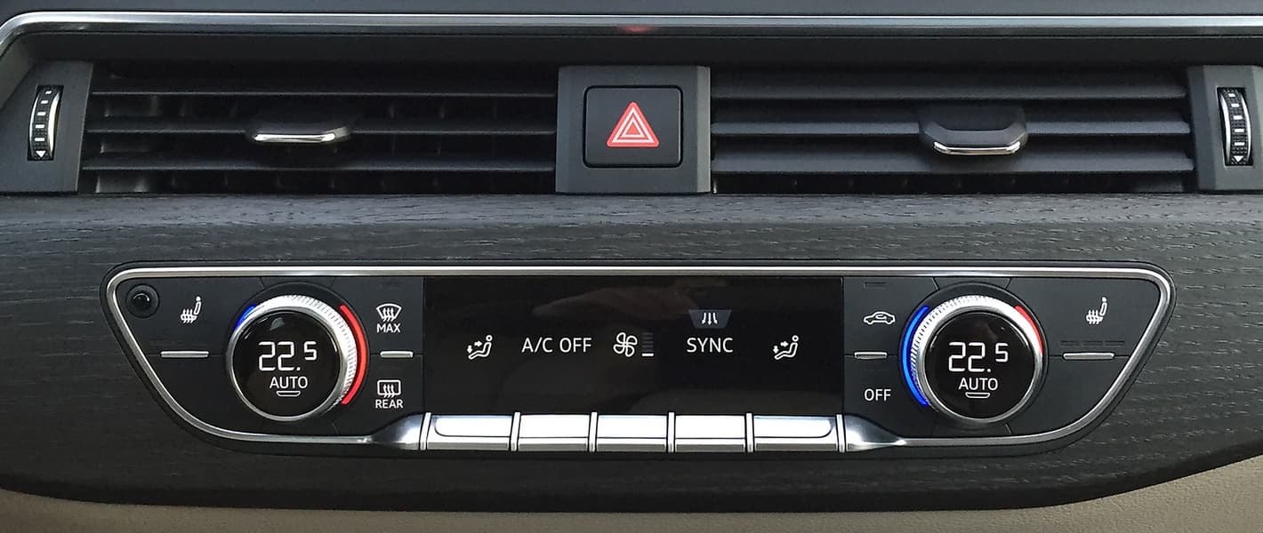 Панель управления климатической системой