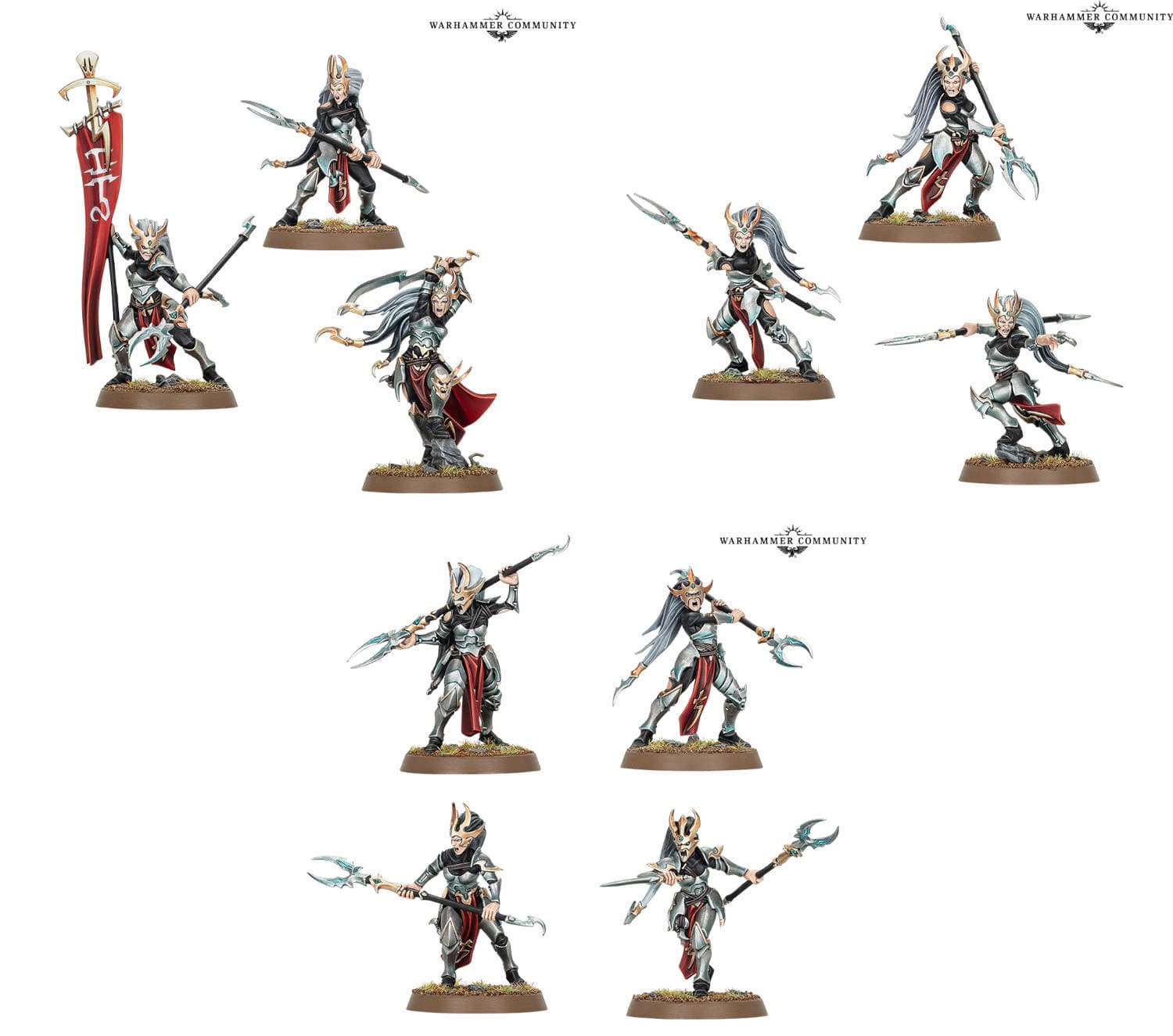 Миниатюры Кровавых Ведьм Warhammer Age of Sigmar
