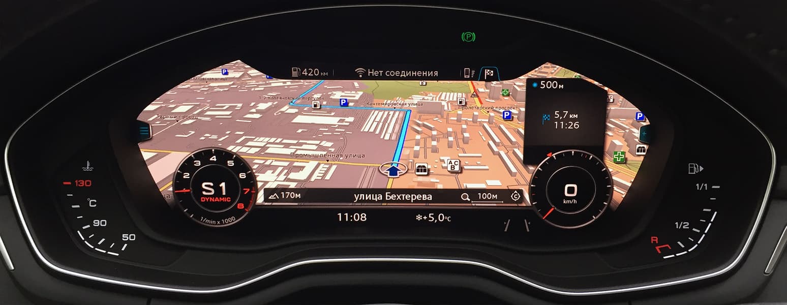 Audi virtual cockpit